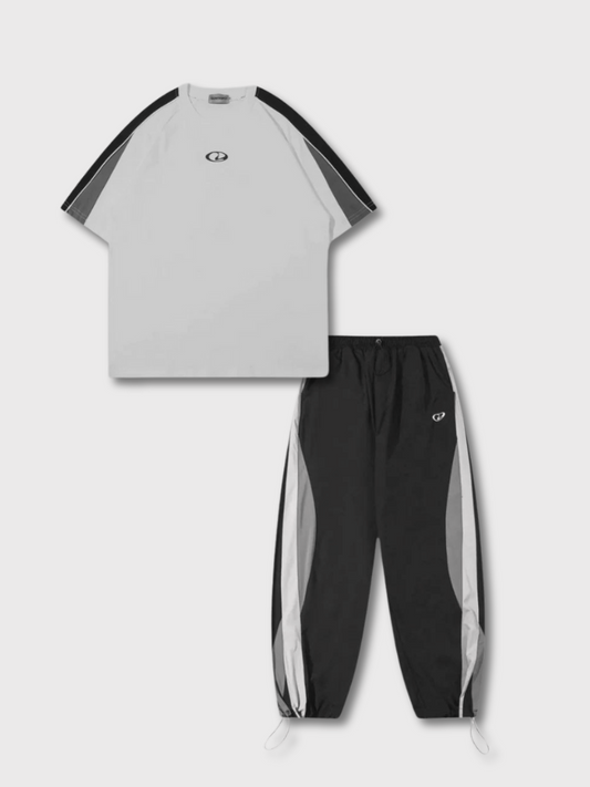 Men's Two-Piece Jogging Set with Relaxed Fit and Soft Fabric