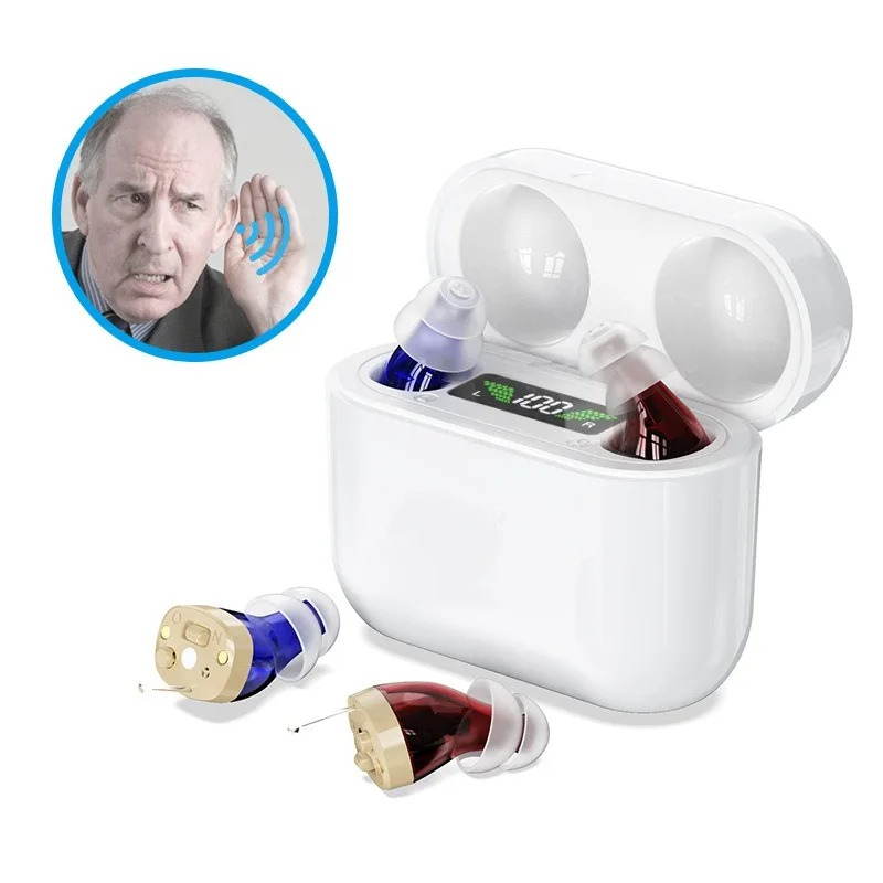 Invisible Hearing Aid for Adults – Crystal Clear Sound & Rechargeable