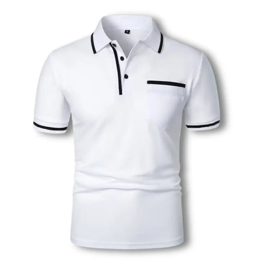 Men's Polo with Contrasting Details – Stylish and Comfortable