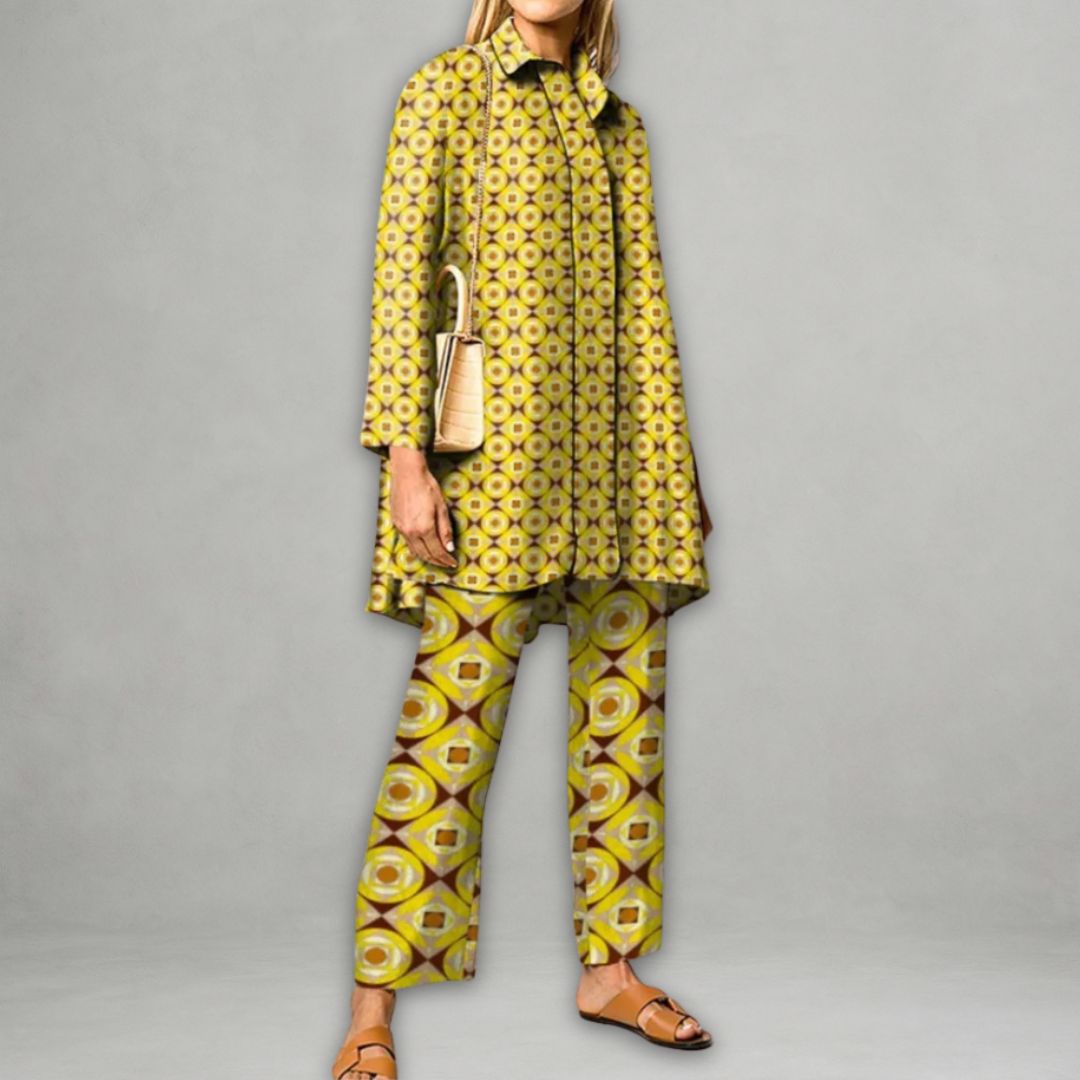 Women's Graphic Co-ord Set – Straight Fit & Statement Look