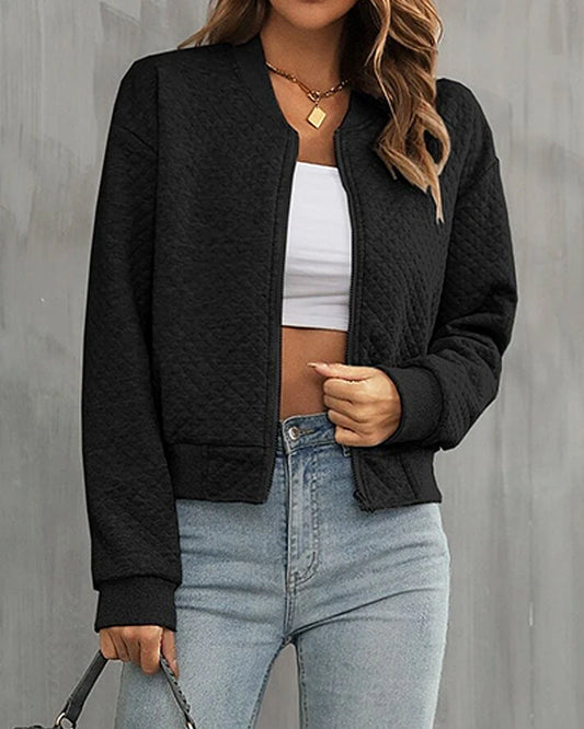 Warm Bomber Jacket Women Winter – Light, Comfortable & Stylish