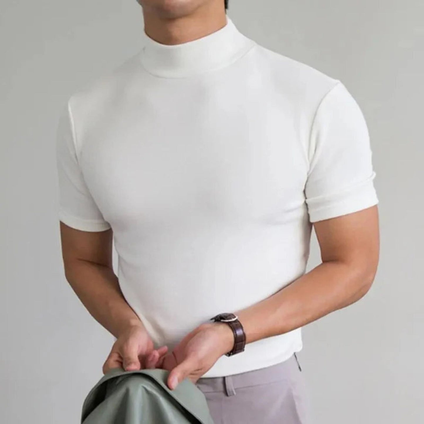 Men’s High-Collar T-Shirt