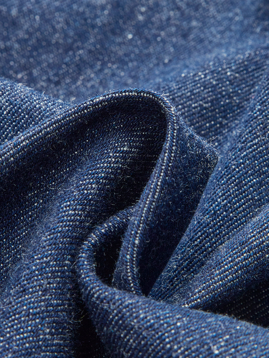 Dark Blue Denim Maxi Skirt – High Waist & Classic Stitching