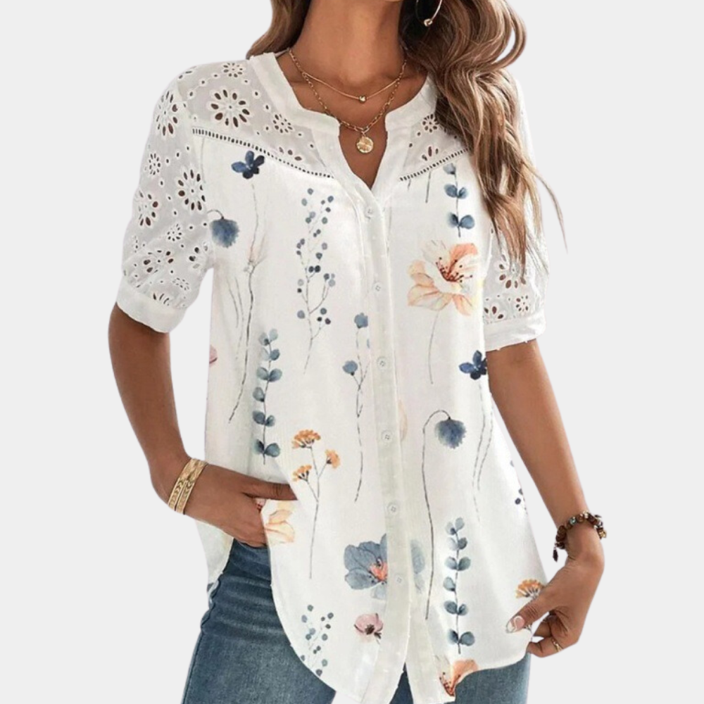 Elegant Women's Top - Airy & Stylish for Summer