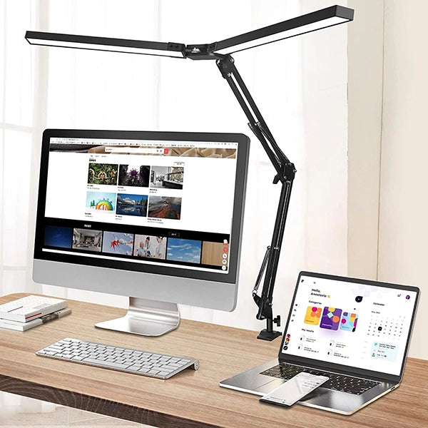 LED Desk Lamp – Adjustable Design with Wide Light Coverage