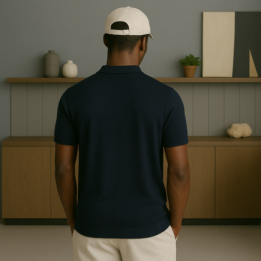 Lightweight Cashmere Summer Polo – Men