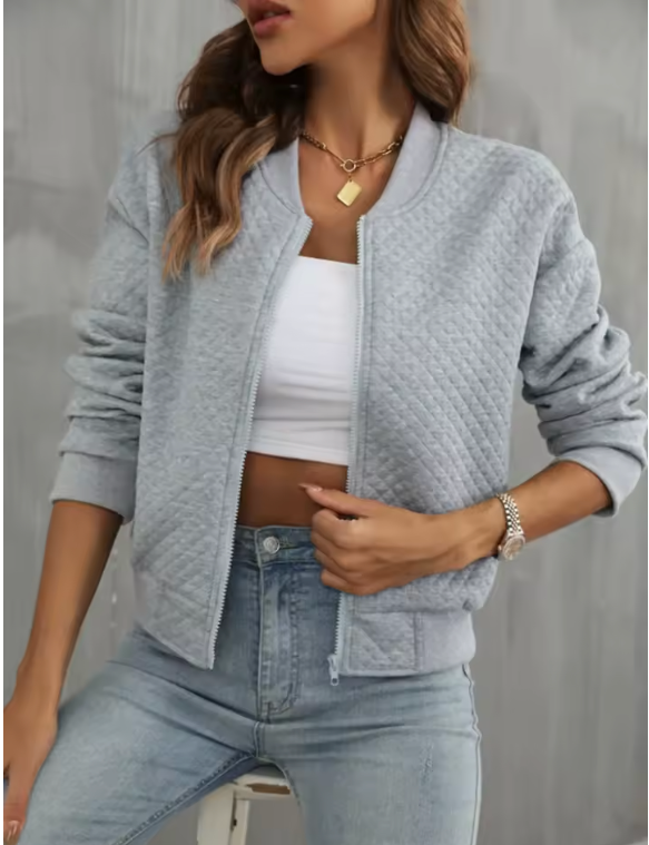 Warm Bomber Jacket Women Winter – Light, Comfortable & Stylish