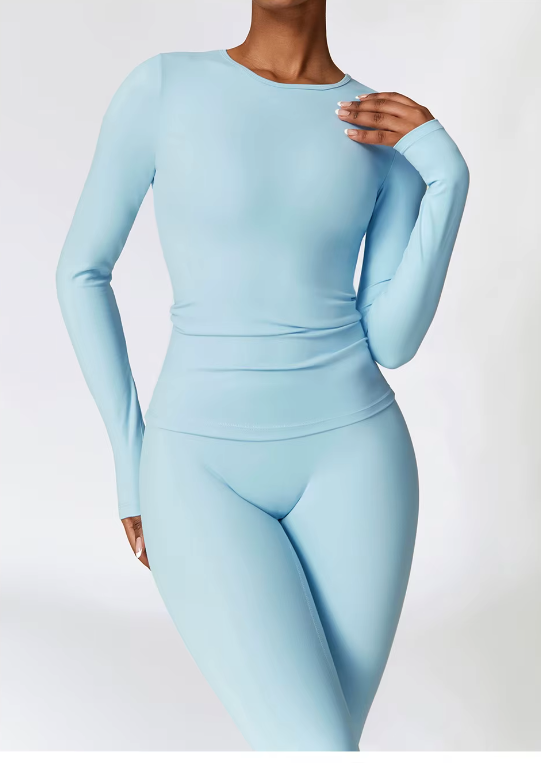 Women's Sporty 2-Piece Set with Stretch and Quick-Drying Material