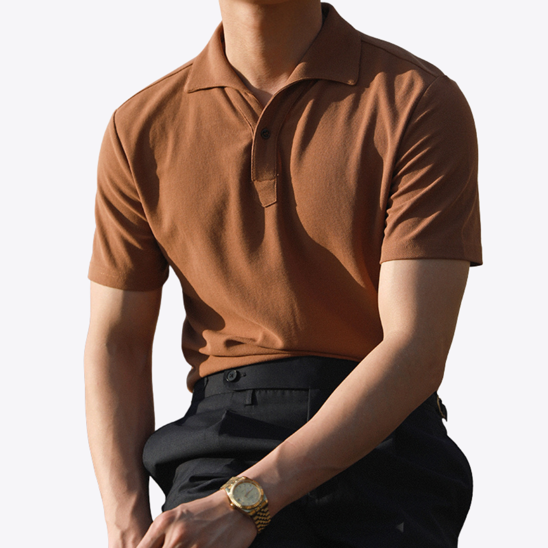 Luxury Men's Polo - Breathable, Stylish & Comfortable