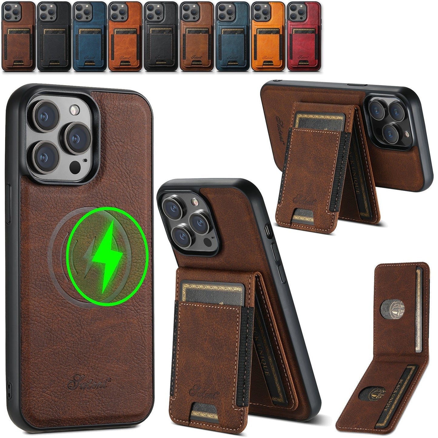 Premium Phone Case with Card Slot – Luxurious & Practical Design