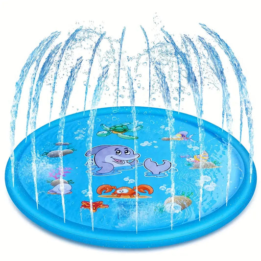 Playful Inflatable Water Play Mat for Children
