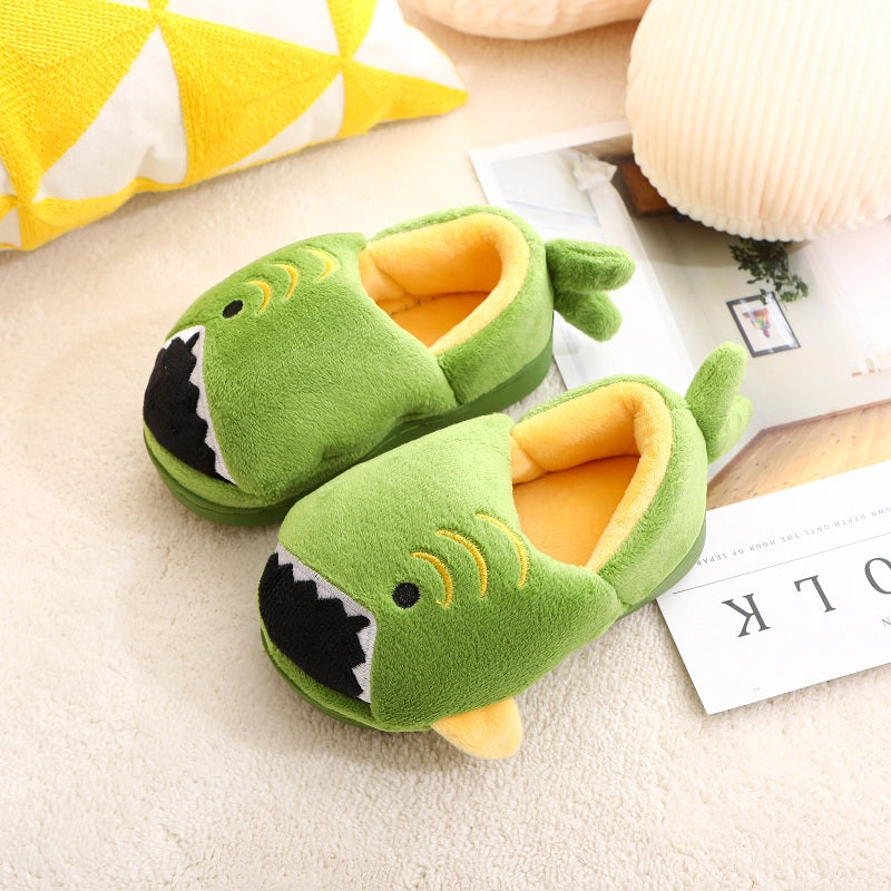 Warm Dinosaur Slippers for Toddlers – Soft, Non-Slip and Unisex