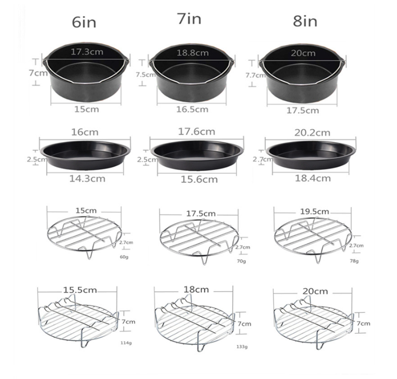 Airfryer Accessory Set – Get More Out of Your Airfryer with This Complete Set