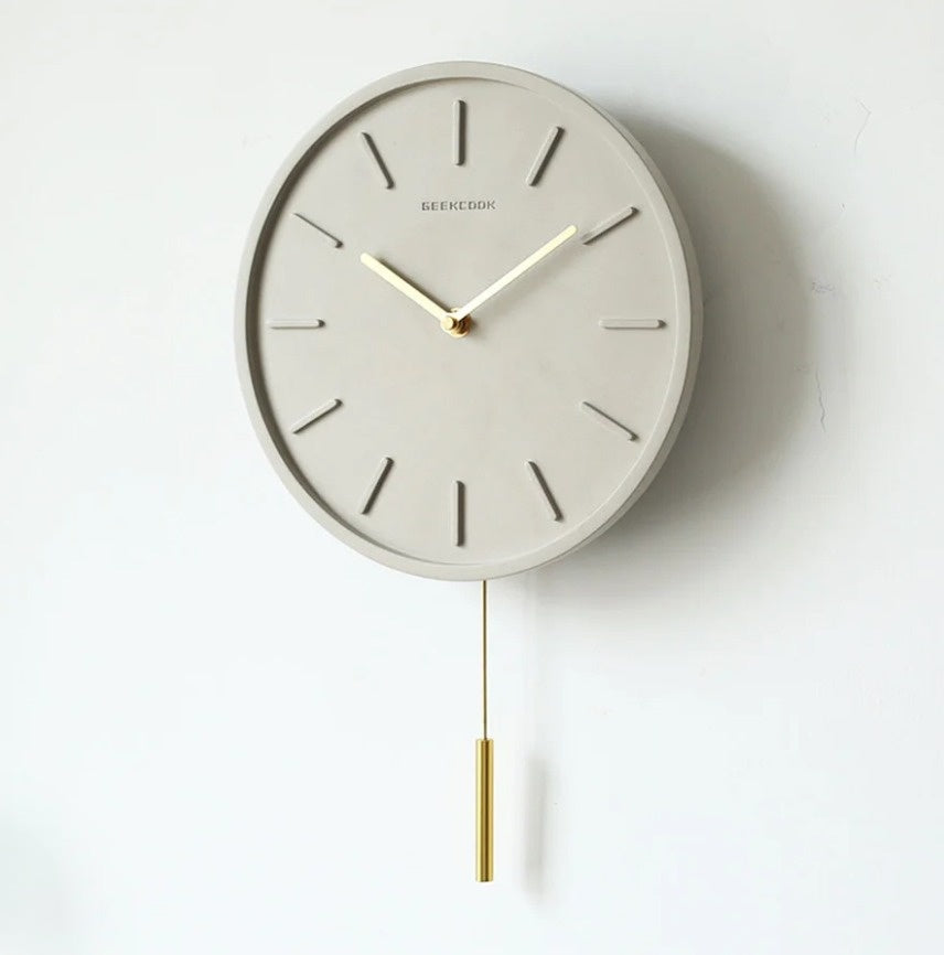 Sleek Wall Clock in Minimalist Design – Modern and Timeless