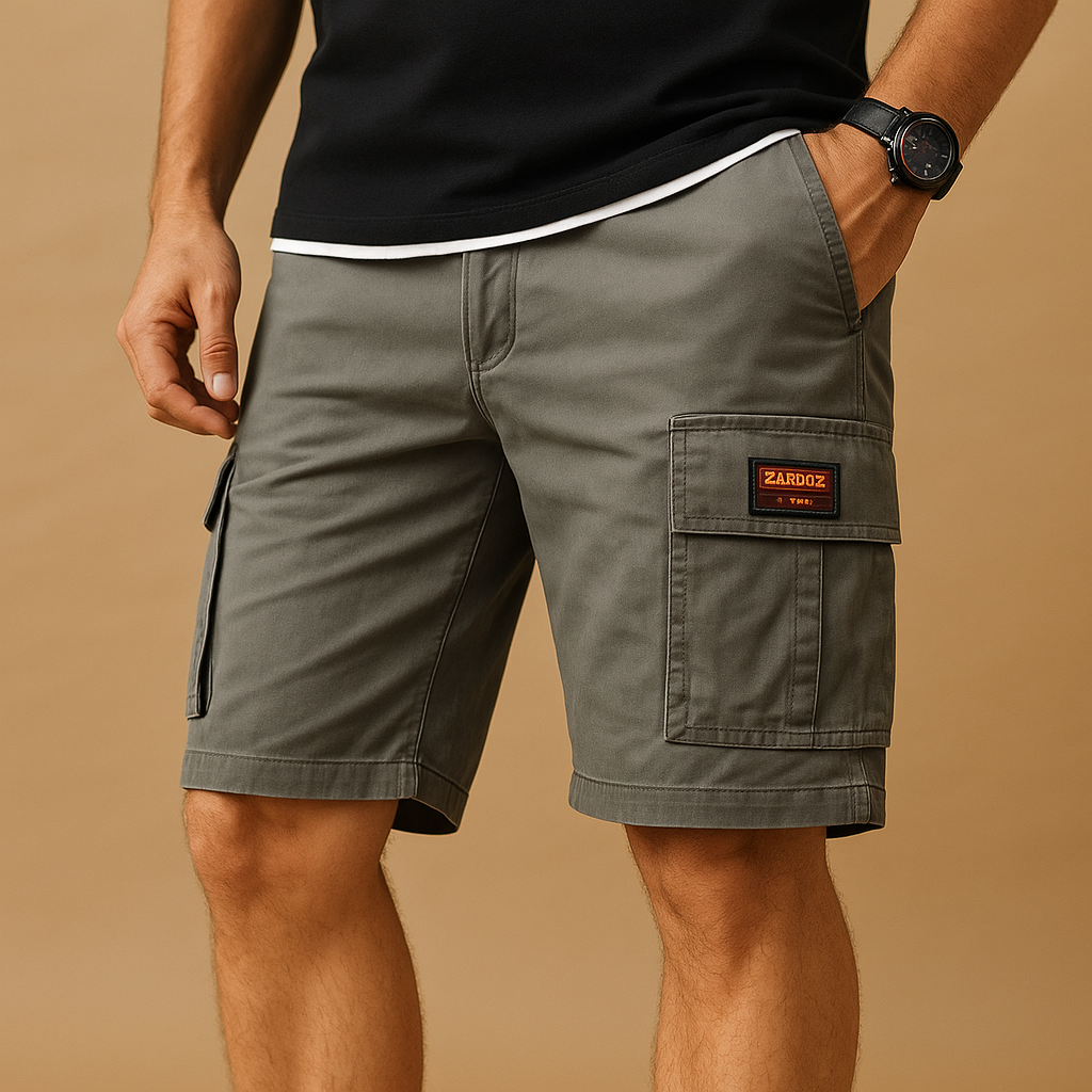 Men's Quick-Drying Cargo Shorts with Versatile Pockets