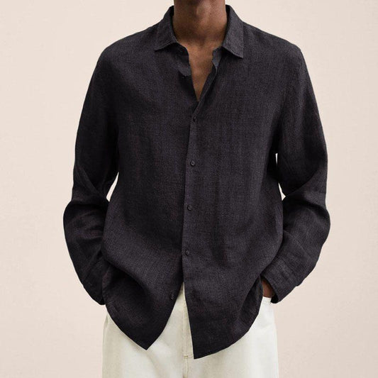 Men's Linen Shirt – Elegant and Airy Chemise for Summer Days