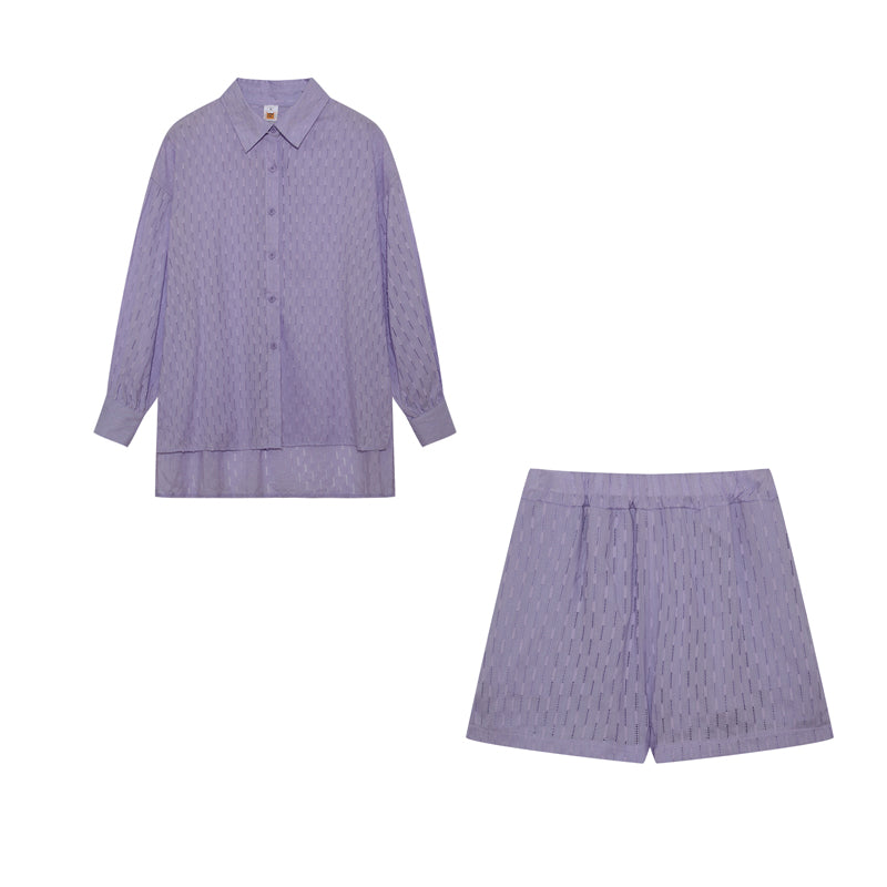 Summer Blouse and Shorts Set for Women – Light and Airy