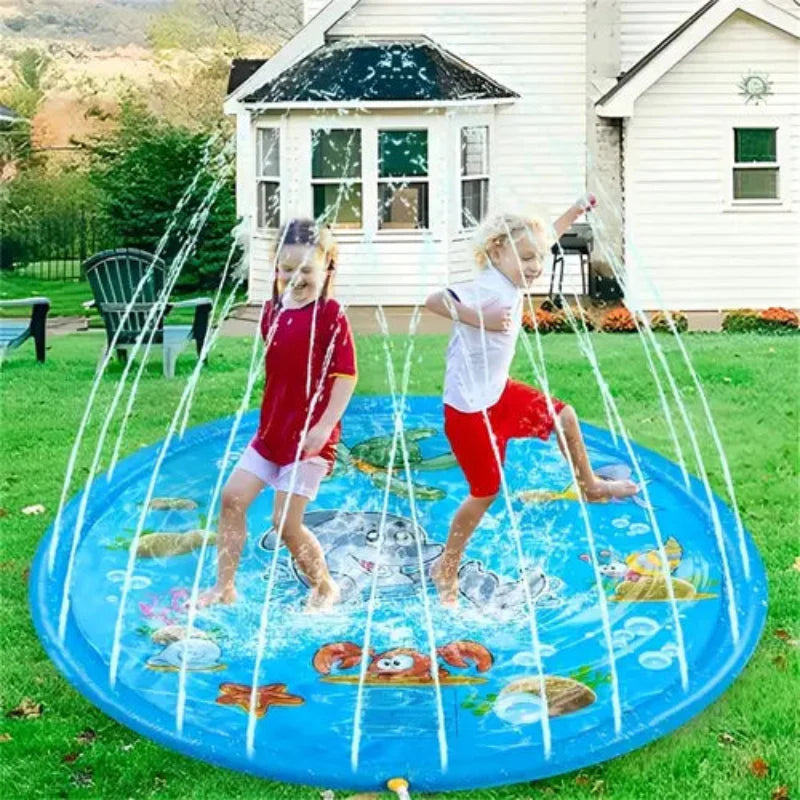 Playful Inflatable Water Play Mat for Children