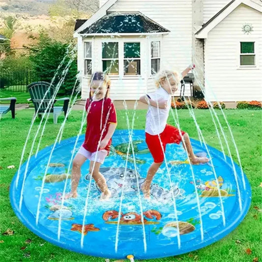 Playful Inflatable Water Play Mat for Children