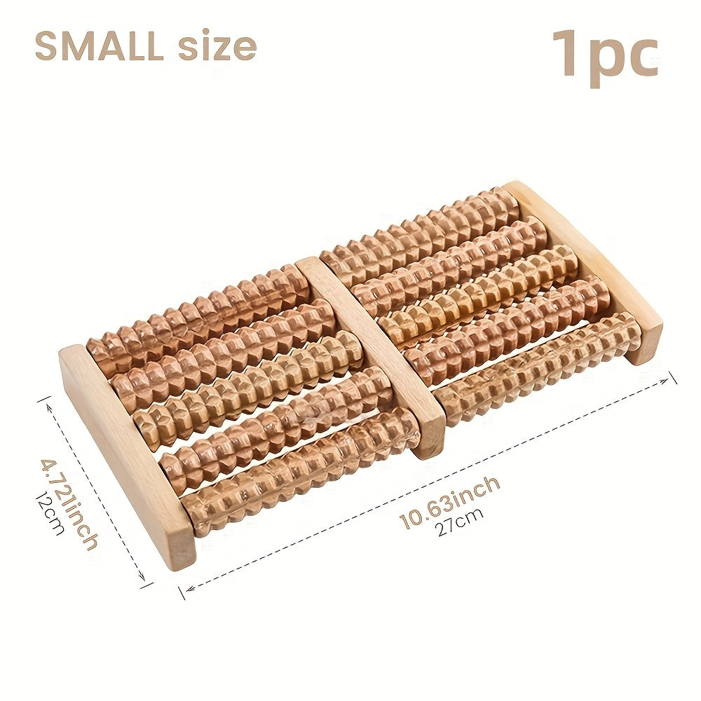 Wooden Foot Roller for Relaxation and Muscle Relief