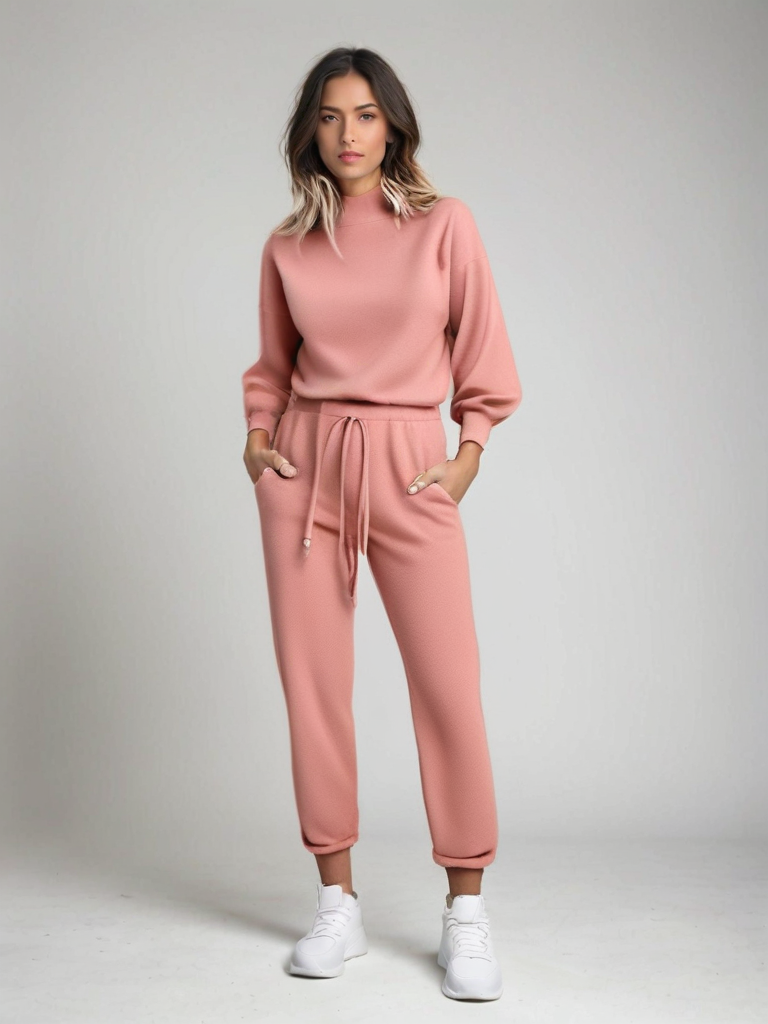 Women's 2-Piece Tracksuit – Comfort &amp; Elegant Look
