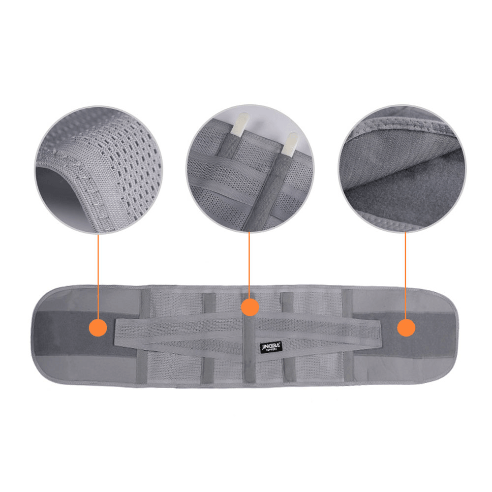 Adjustable Back Brace with Optimal Freedom of Movement