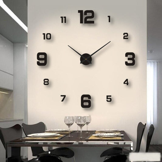 Modern Wall Clock – Stylish Design for Living Room, Kitchen or Office