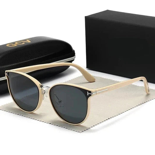 Women's Sunglasses with Cat Eye Design and Polarized Lenses