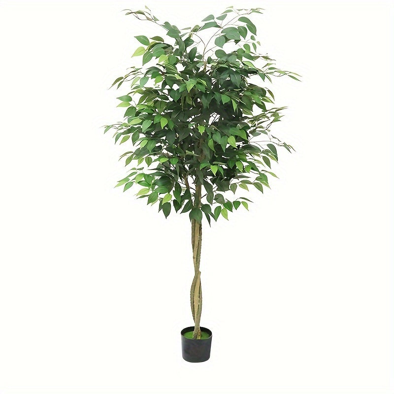 Silky Artificial Ficus Tree – Realistic and Maintenance-Free (120–210 cm)