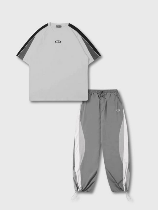 Men's Two-Piece Jogging Set with Relaxed Fit and Soft Fabric