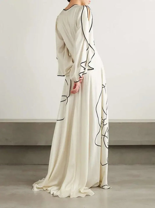 Women's Summer Pleated Floral Dress