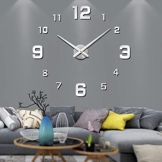 Modern Wall Clock – Stylish Design for Living Room, Kitchen or Office