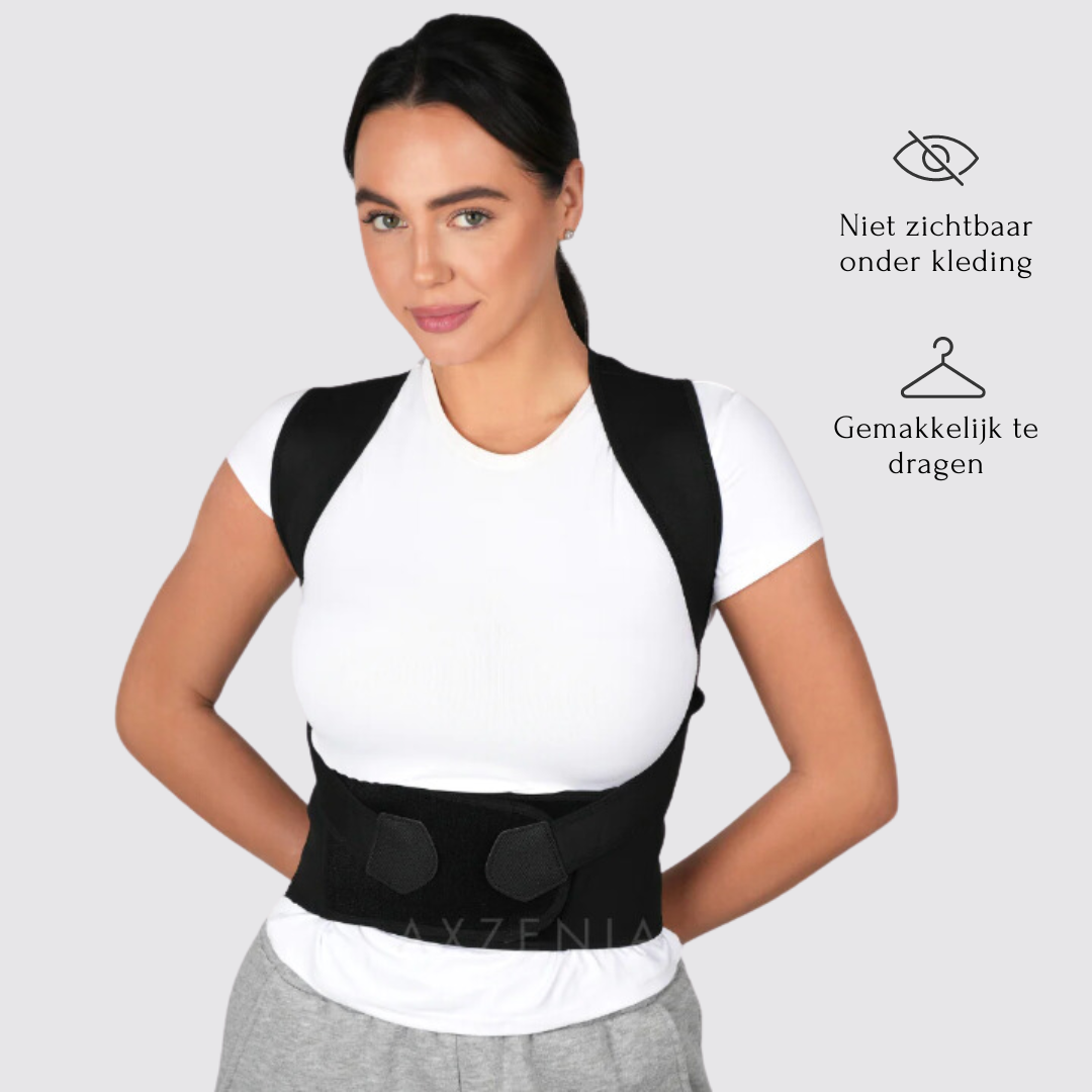 Posture Corrector for Back &amp; Shoulders – Adjustable Comfort