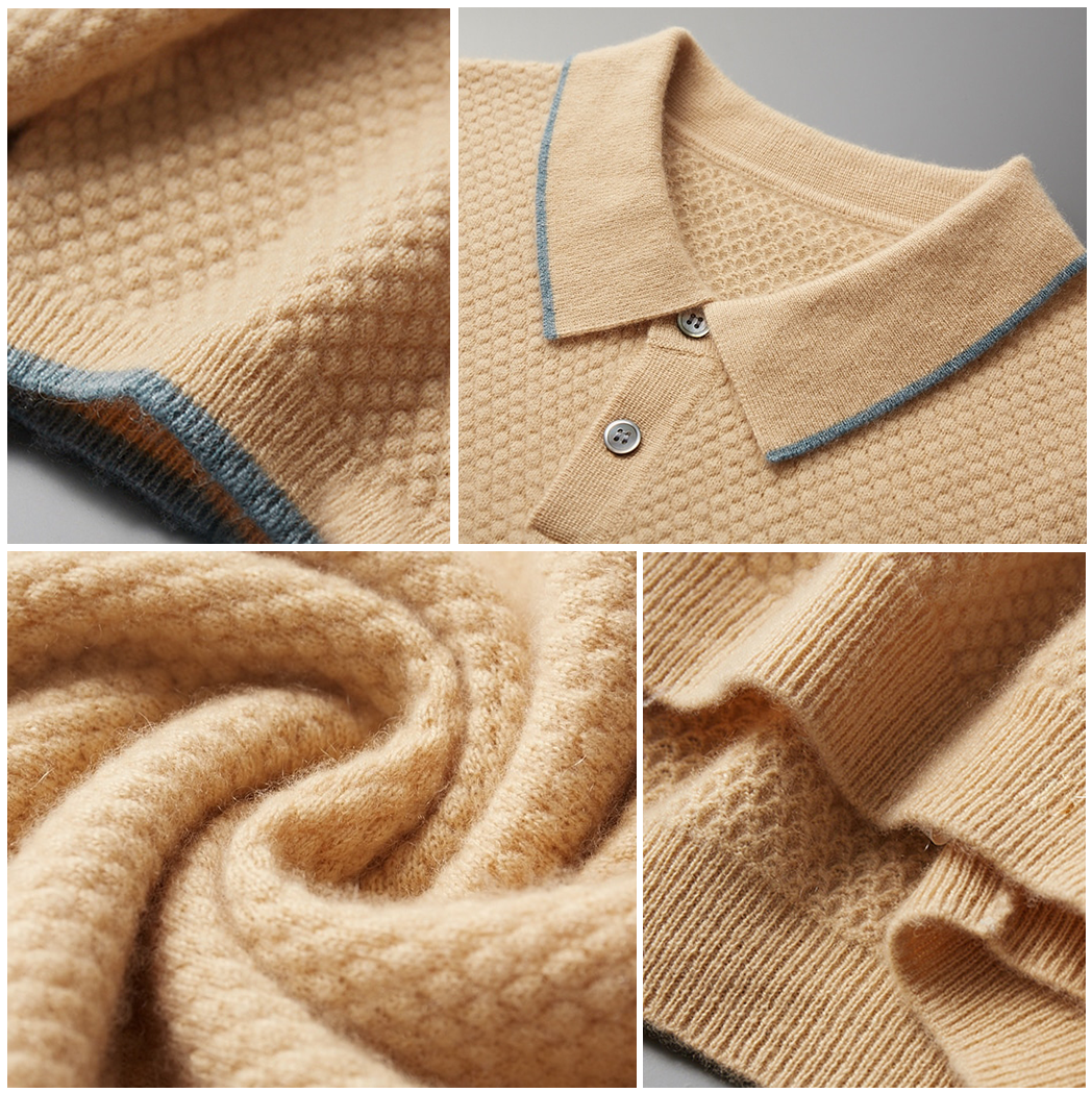 Classic Polo Shirt with Waistband for Men – Comfort &amp; Style