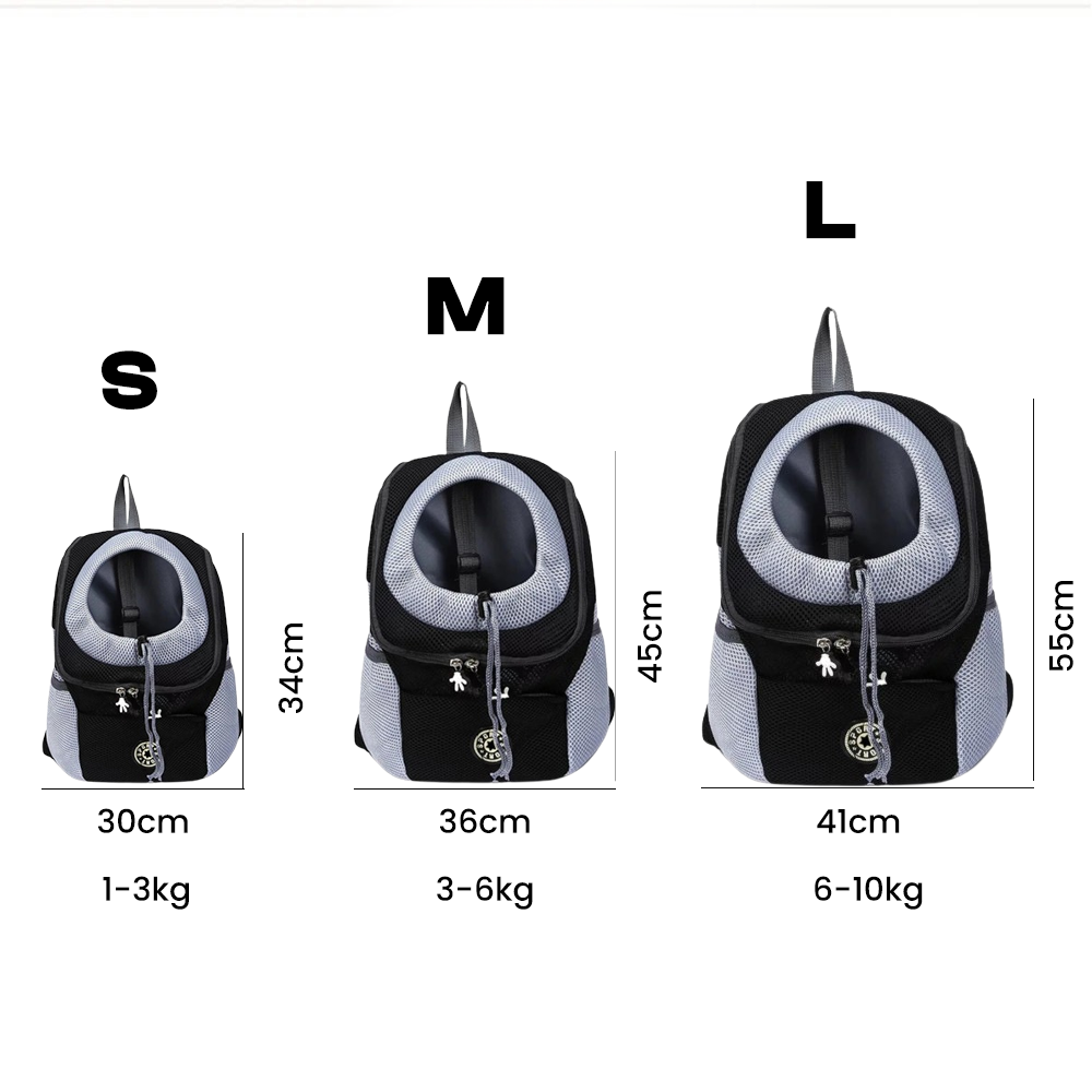 Adventure Carrier for Small Dogs – Black and Comfortable