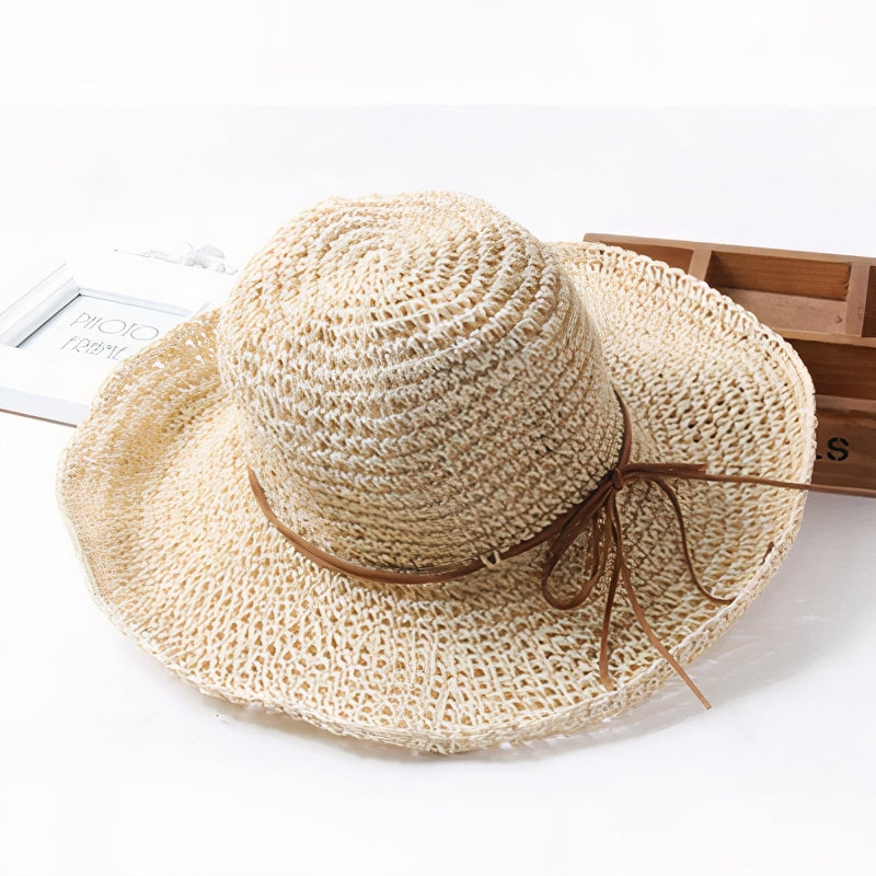 Wide Brim Sun Hat with Adjustable Fit – Packable &amp; Breathable