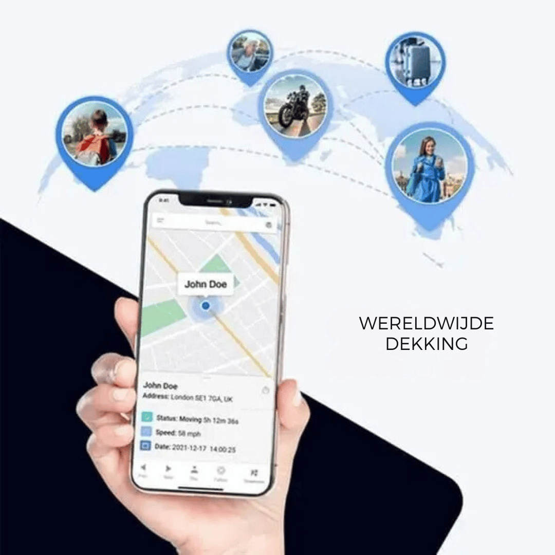 Set of 3 Mini GPS Trackers – Find Car, Keys &amp; Valuables Instantly