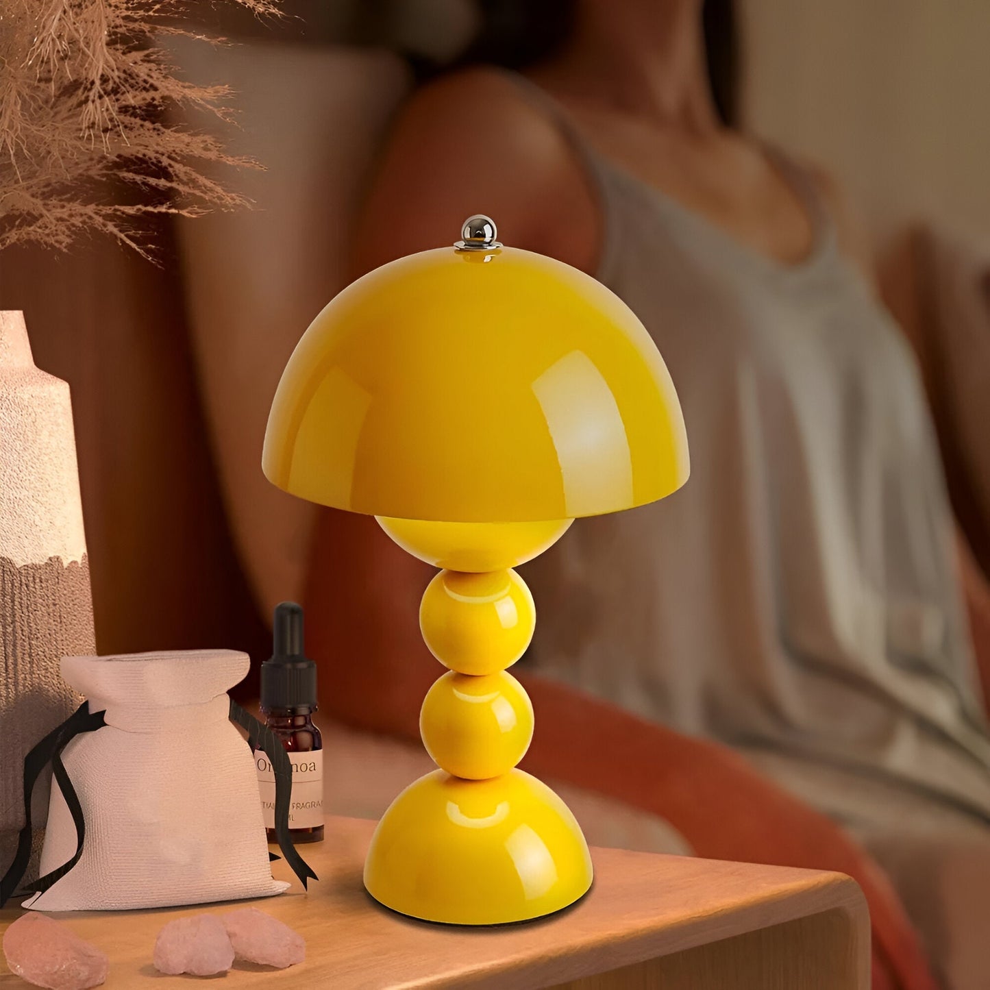 Modern LED Table Lamp – Wireless, Portable &amp; Rechargeable