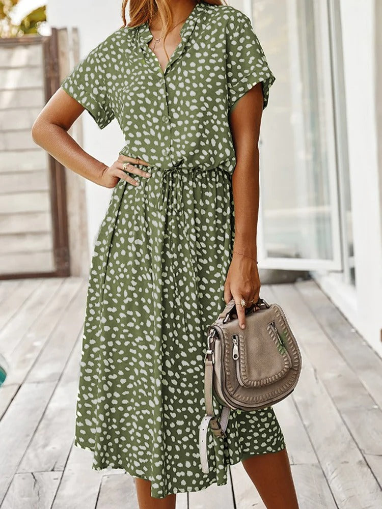 Airy Summer Dress with Print – Comfortable &amp; Stylish