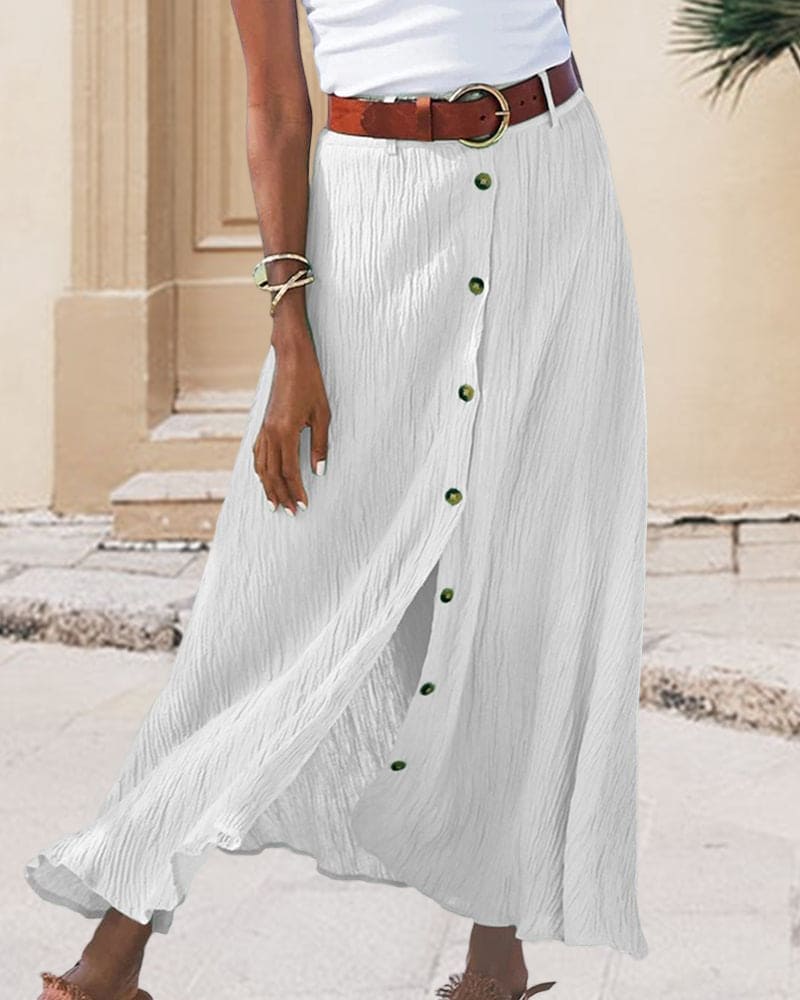 Long Women's Skirt - Comfortable &amp; Stylish Maxi Skirt for Every Day