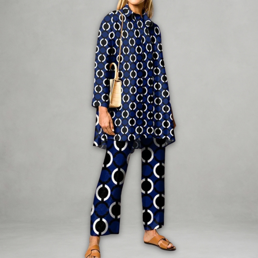 Women's Graphic Co-ord Set – Straight Fit &amp; Statement Look