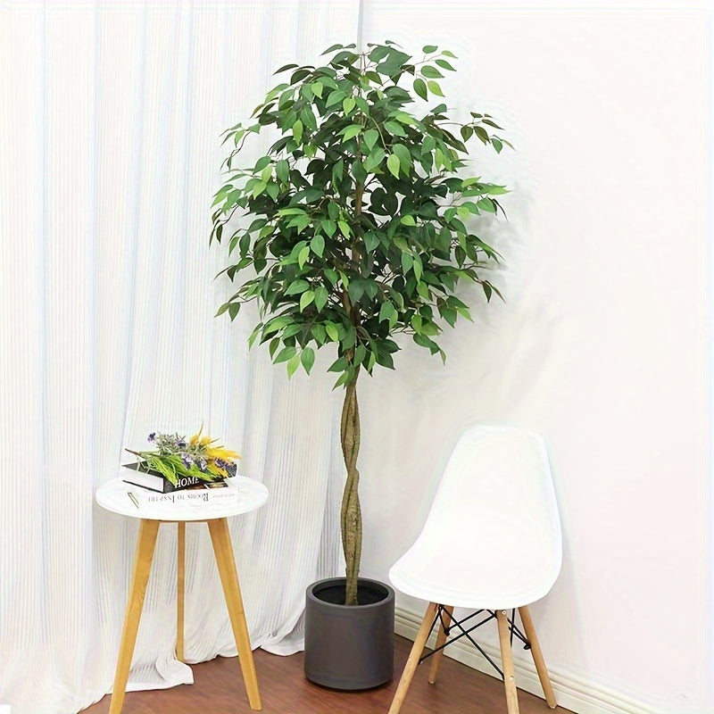 Silky Artificial Ficus Tree – Realistic and Maintenance-Free (120–210 cm)