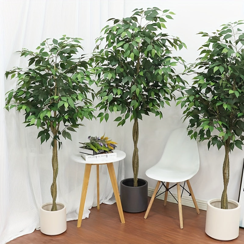 Silky Artificial Ficus Tree – Realistic and Maintenance-Free (120–210 cm)