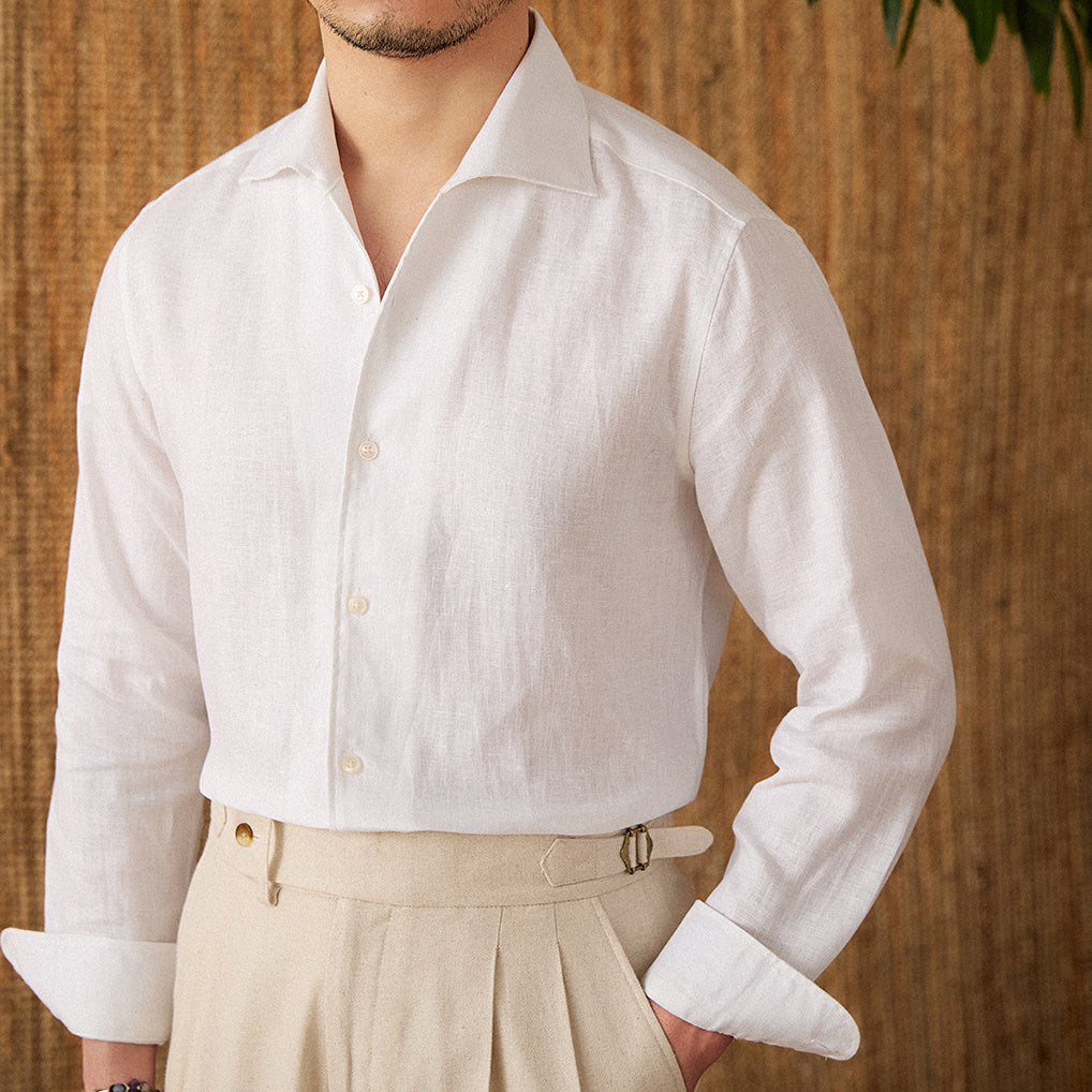 Old Money Style Linen Summer Shirt – Men