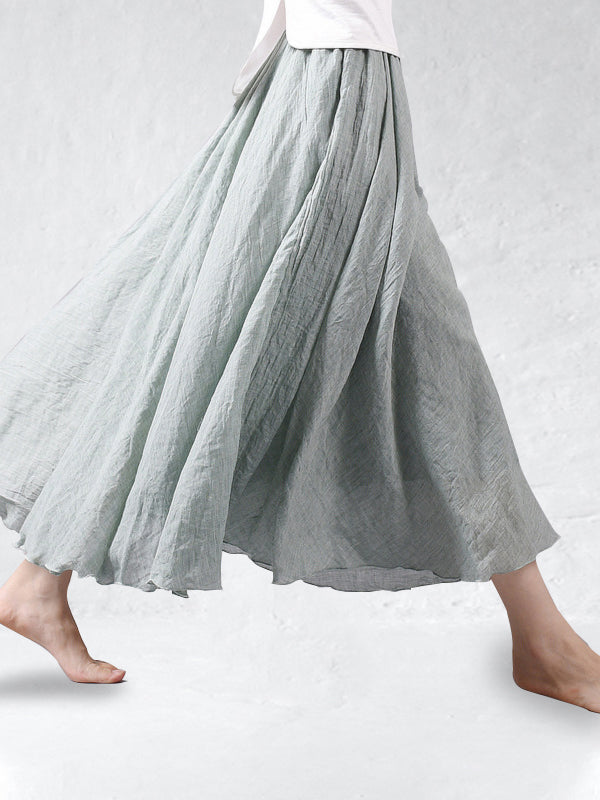 Summer Linen Skirt – Airy Comfort &amp; Flattering Fit 