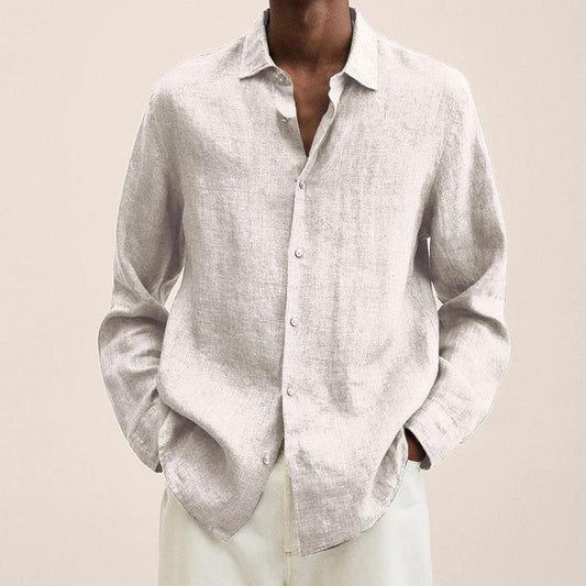 Men's Linen Shirt – Elegant and Airy Chemise for Summer Days