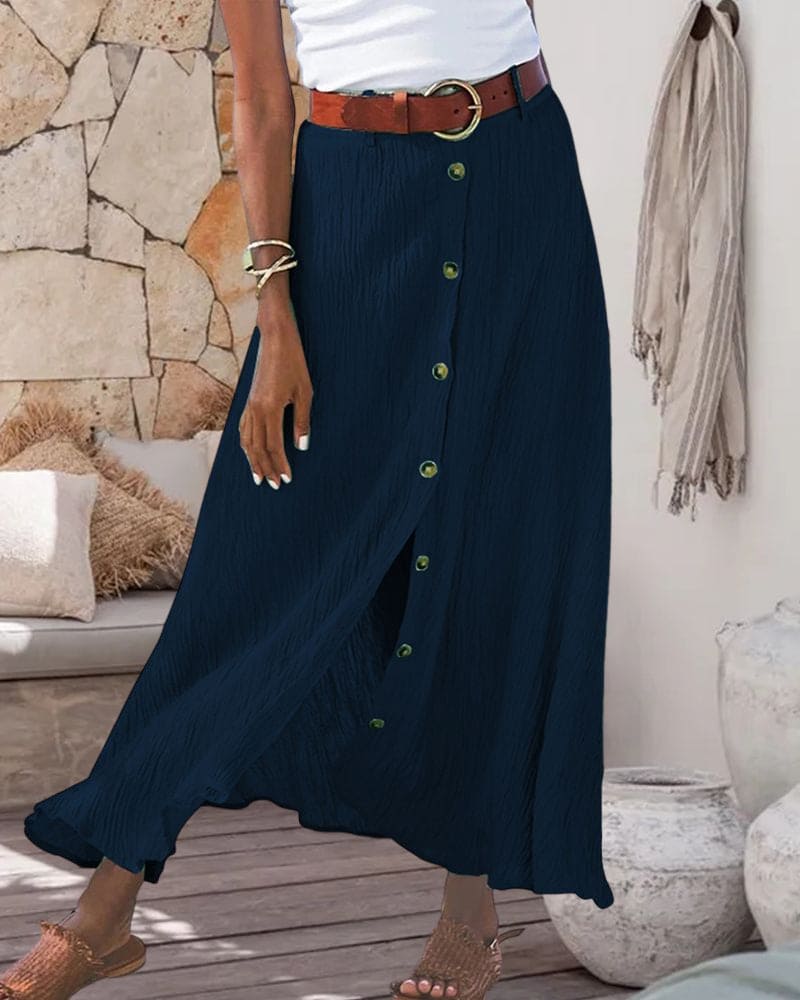 Long Women's Skirt - Comfortable &amp; Stylish Maxi Skirt for Every Day