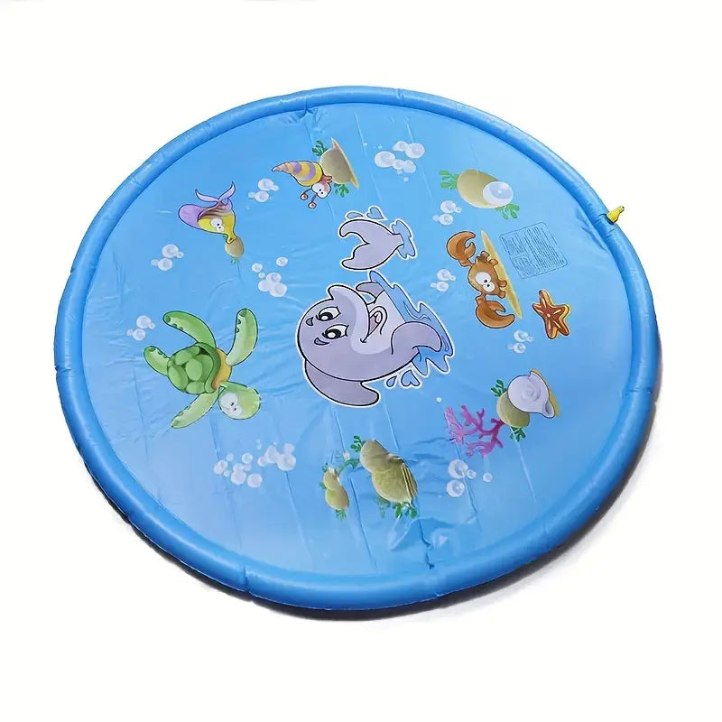 Playful Inflatable Water Play Mat for Children