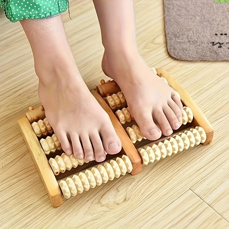 Wooden Foot Roller for Relaxation and Muscle Relief