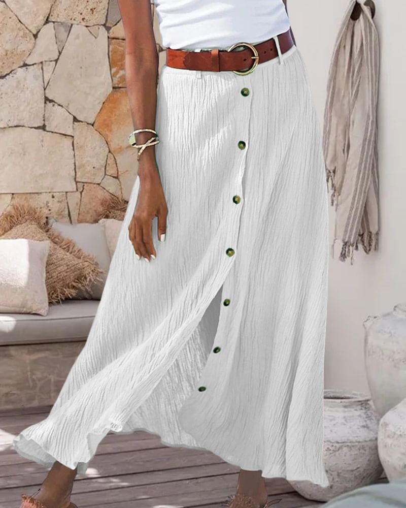 Long Women's Skirt - Comfortable &amp; Stylish Maxi Skirt for Every Day